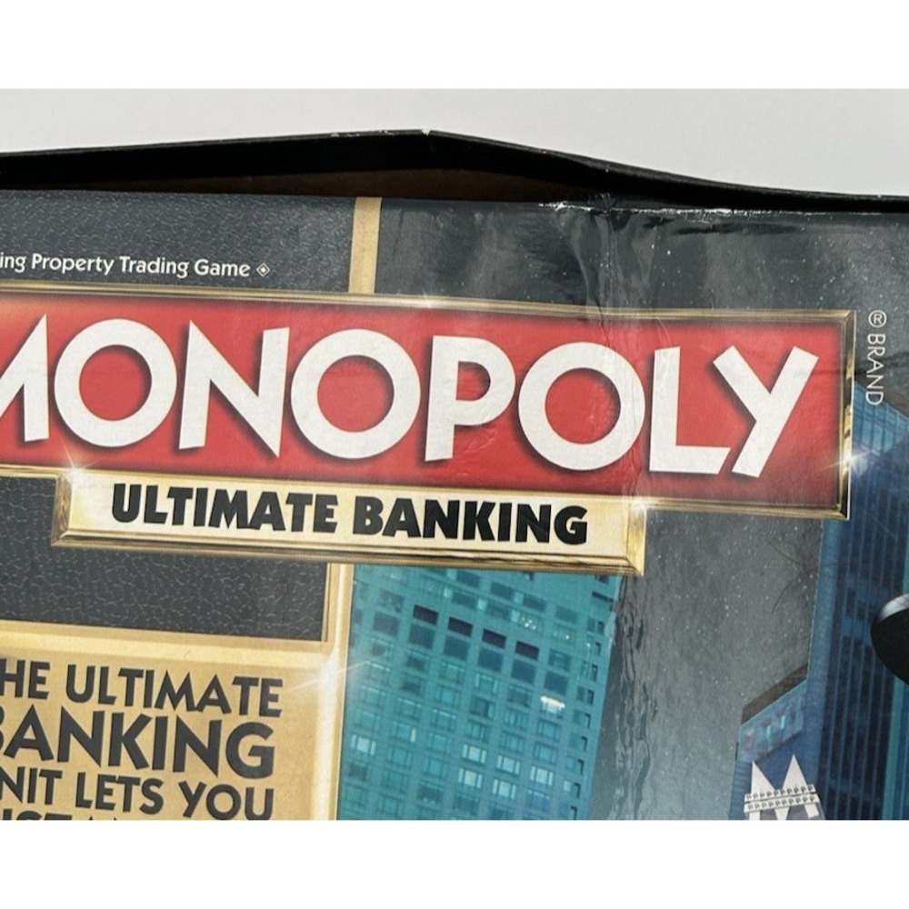 Monopoly Ultimate Banking Complete Unit Works Hasbro 2016 Electronic Finance - Picture 10 of 14
